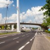 CHIO-Brücke - Fußgänger- und Radwegbrücke in Aachen